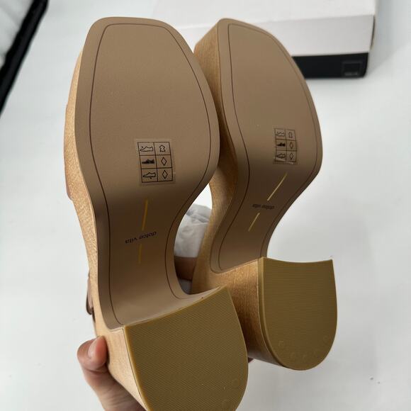 DOLCE VITA New in Box Wallis Platform Heel Sandal in Cafe // 9.5 - Picture 10 of 14